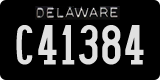 Delaware, Commercial vehicles (C12345)