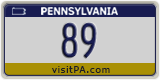 Pennsylvania, Low Number (1234)