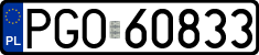 License plates of Poland, Regular car plates