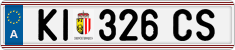 License plate of Austria, Regular plates
