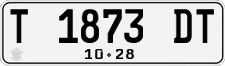 License plate of Indonesia, Regular plates