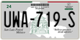 San Luis Potosí, Cars (AAA-000-A)