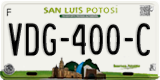 San Luis Potosí, Cars (AAA-000-A)