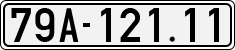 License plate of Vietnam, Cars