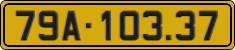 License plate of Vietnam, Commercial vehicles