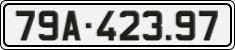License plate of Vietnam, Cars