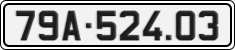 License plate of Vietnam, Cars