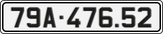 License plate of Vietnam, Cars