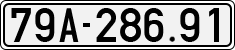 License plate of Vietnam, Cars