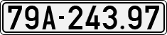 License plate of Vietnam, Cars