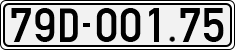 License plate of Vietnam, Cars