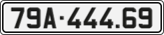 License plate of Vietnam, Cars