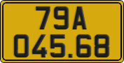 License plate of Vietnam, Commercial vehicles