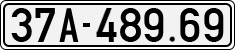 License plate of Vietnam, Cars