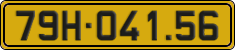 License plate of Vietnam, Commercial vehicles