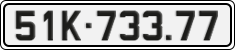 License plate of Vietnam, Cars