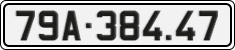 License plate of Vietnam, Cars