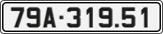 License plate of Vietnam, Cars
