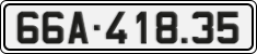 License plate of Vietnam, Cars