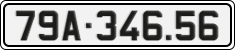License plate of Vietnam, Cars