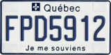 Quebec, Commercial vehicles (FAB1234)