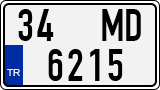 License plate of Turkey, Regular plates