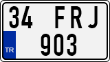License plate of Turkey, Regular plates