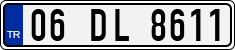License plate of Turkey, Regular plates