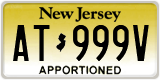 New Jersey, Specialty plates (XX-XXXX)