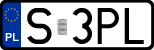 License plates of Poland, Regular car plates