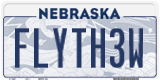 Nebraska, Vanity Plates