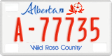 Alberta, Commercial vehicles (X-12345)