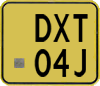 License plate of the Netherlands, Scooters