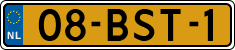 License plate of the Netherlands, Heavy Commercial Vehicles (1994 system)