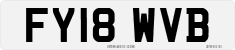 License plate of the United Kingdom, 2001 year system