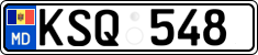 License plate of Moldova, Cars (2015)
