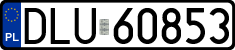 License plates of Poland, Regular car plates