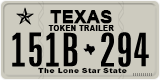 Texas, Token Trailer (123A-456)