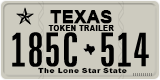 Texas, Token Trailer (123A-456)