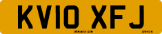License plate of the United Kingdom, 2001 year system