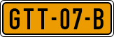 License plate of the Netherlands, Cars