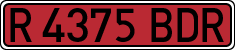 License plates of Spain, Specialty plates
