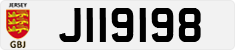 License plate of Jersey, Regular plates (J123456)