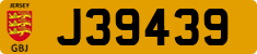 License plate of Jersey, Regular plates (J123456)