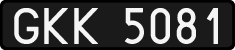 License plates of Poland, 1976 year system