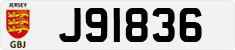 License plate of Jersey, Regular plates (J123456)