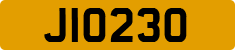 License plate of Jersey, Regular plates (J123456)