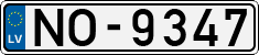 License plate of Latvia, Regular car plates