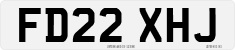 License plate of the United Kingdom, 2001 year system