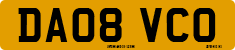 License plate of the United Kingdom, 2001 year system